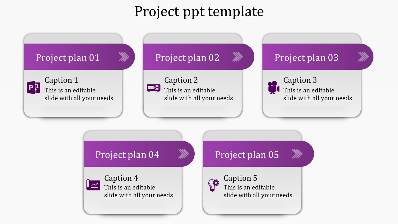 Dynamic Project PPT Template and Google Slides Themes